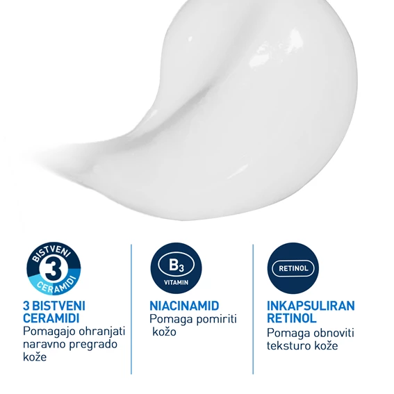 CeraVe serum z retinolom za enoten videz kože, 30 ml