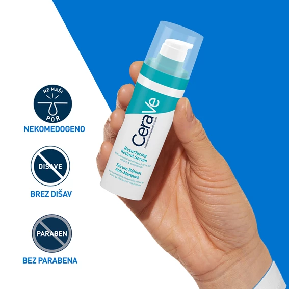 CeraVe serum z retinolom za enoten videz kože, 30 ml
