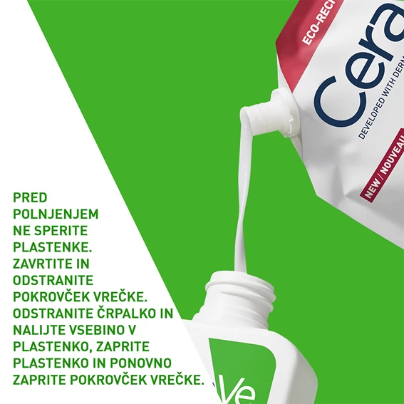 CeraVe vlažilna čistilna emulzija refill, 473 ml