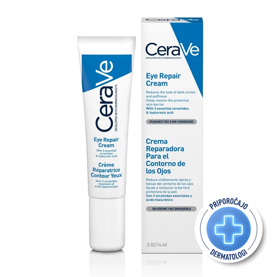 CeraVe obnovitvena krema za predel okoli oči, 14 ml