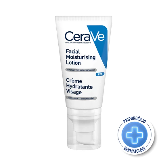 CeraVe vlažilna nega za obraz, 52 ml