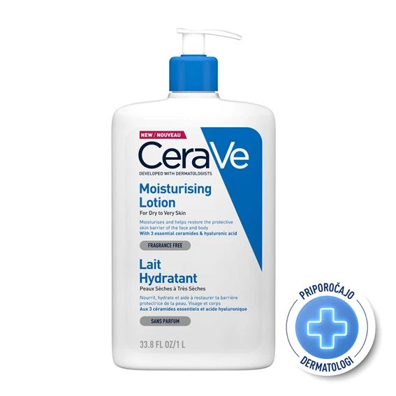 CeraVe vlažilni losjon, 1000 ml