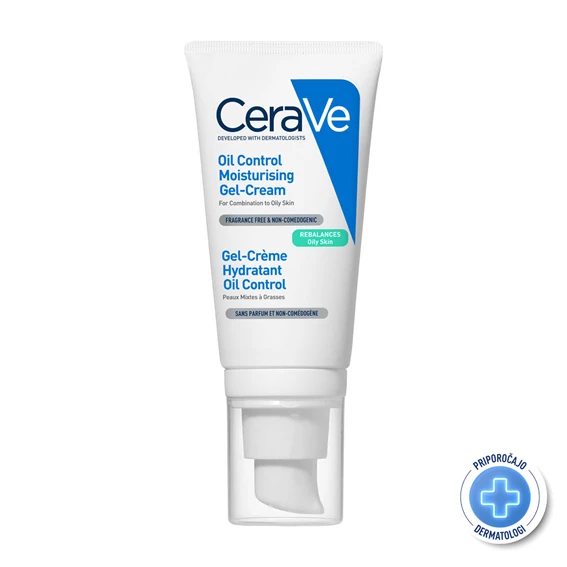 CeraVe vlažilna gel-krema Oil Control, 52 ml