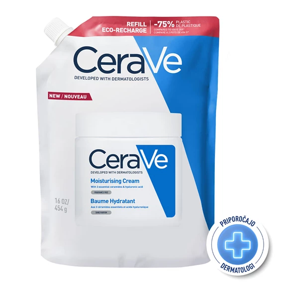 CeraVe vlažilna krema refill, 454 g