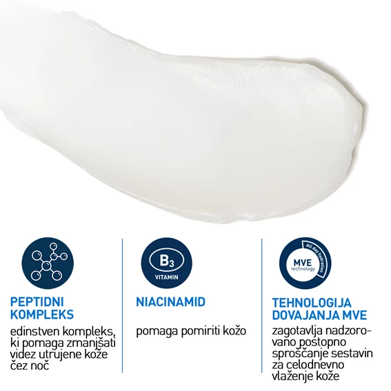 CeraVe obnovitvena krema s peptidnim kompleksom, 48 ml