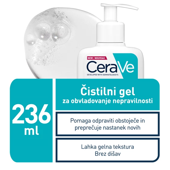CeraVe čistilni gel Blemish Control, 236 ml