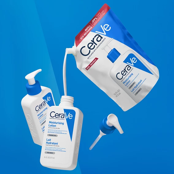 CeraVe vlažilni losjon refill, 473 ml