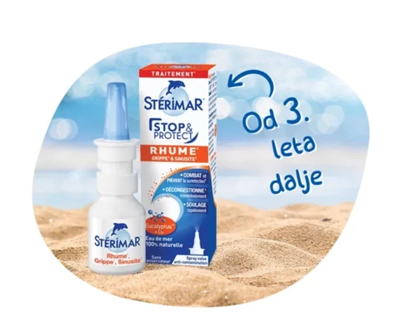 Sterimar™ Prehlad Baby S&P, hipertonično pršilo za nos 20ml