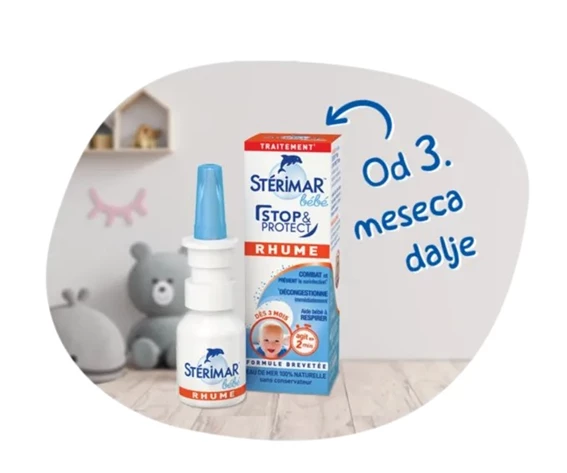 Sterimar™ Baby Prehlad S&P, hipertonično pršilo za nos 20ml