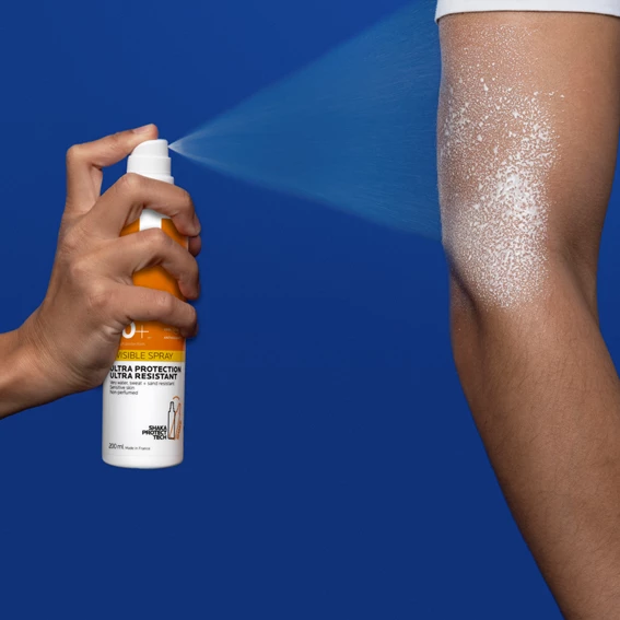 LRP Anthelios nevidno pršilo za obraz in telo SPF 50+, 200 ml
