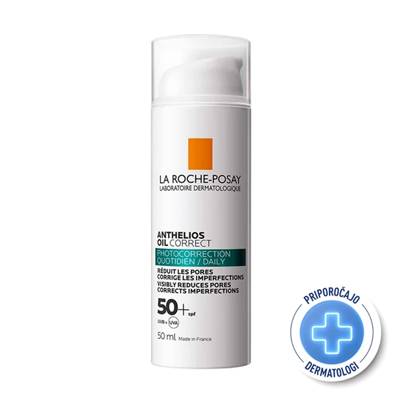 LRP Anthelios Oil Correct gel krema SPF 50+, 50 ml