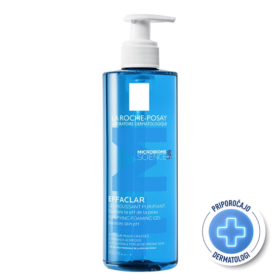 LRP Effaclar peneči čistilni gel, 400 ml