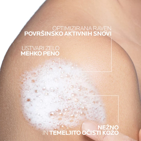 LRP Lipikar Syndet AP+ kremni gel za umivanje, 200 ml