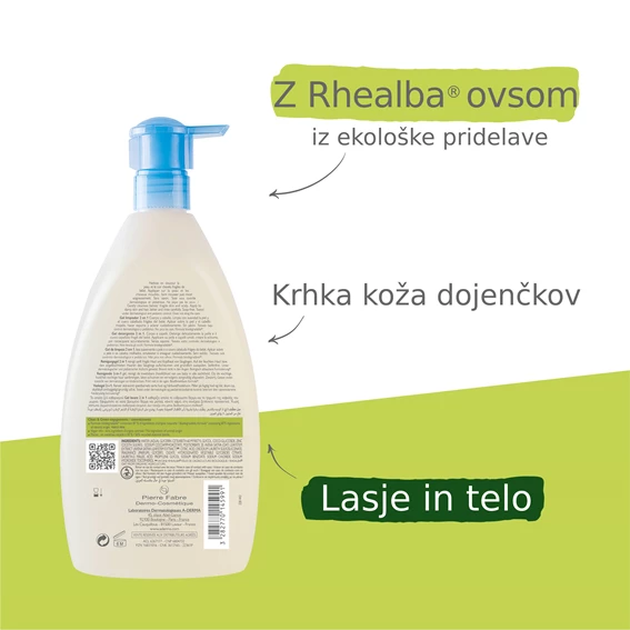  A-Derma Primalba gel za umivanje telesa in las, 500 ml