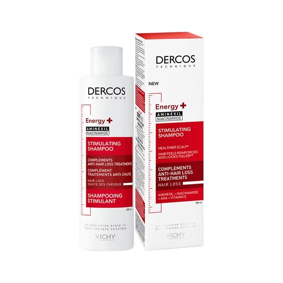 Vichy Dercos Energy + stimulativni šampon proti izpadanju las, 200ml