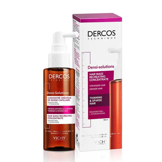 Vichy Dercos Densi-Solutions koncentrirana nega za tanke in redke lase, 100 ml