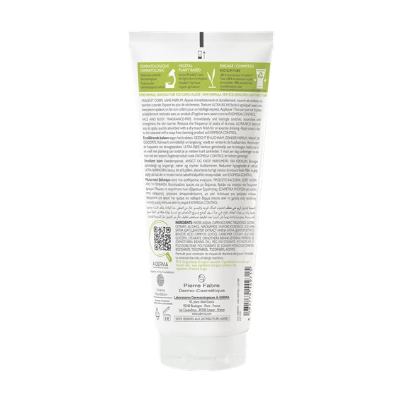 A-Derma Exomega Control emolientni balzam, 200 ml