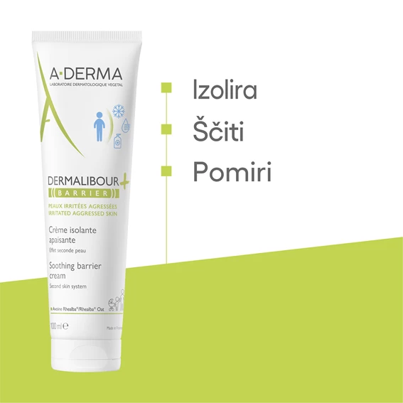 A-Derma Dermalibour+ Barrier zaščitna krema, 100 ml