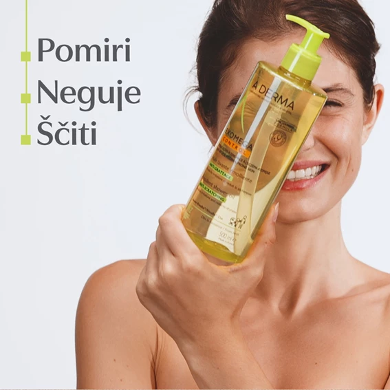 A-Derma Exomega Control emolientno olje za umivanje, 500 ml