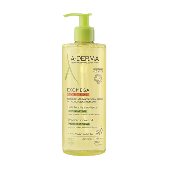 A-Derma Exomega Control emolientno olje za umivanje, 500 ml