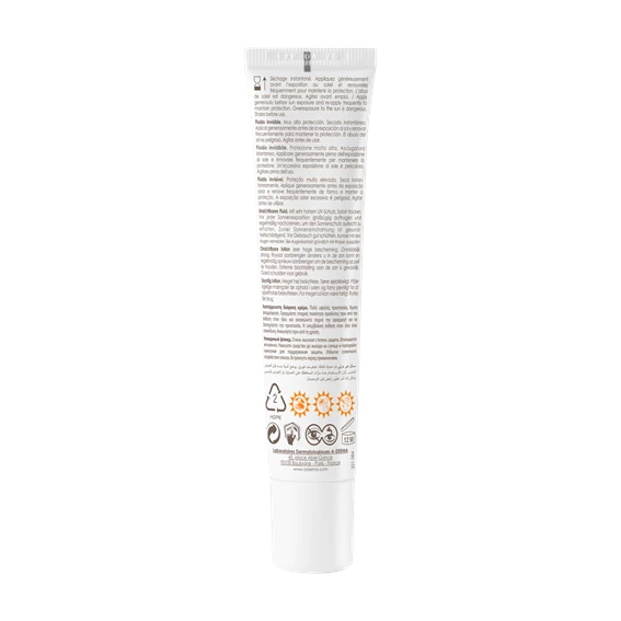 A-Derma Protect nevidni fluid za zaščito pred soncem ZF50+, 40 ml