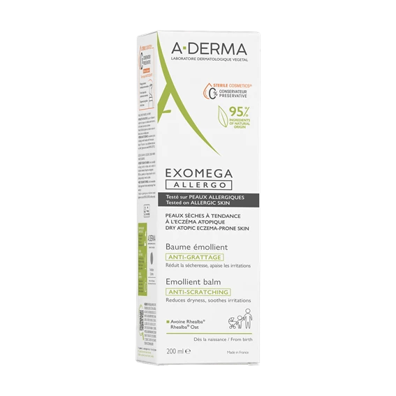  A-Derma Exomega Allergo emolientni balzam, 200 ml