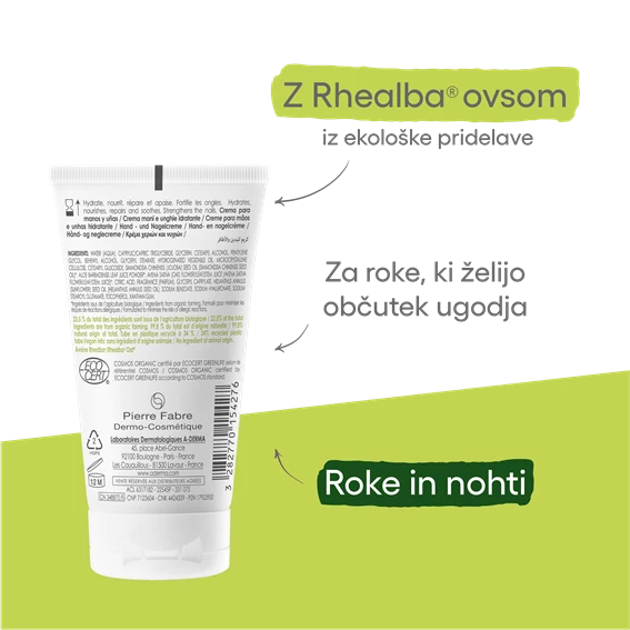  A-Derma krema za roke in nohte, 50 ml