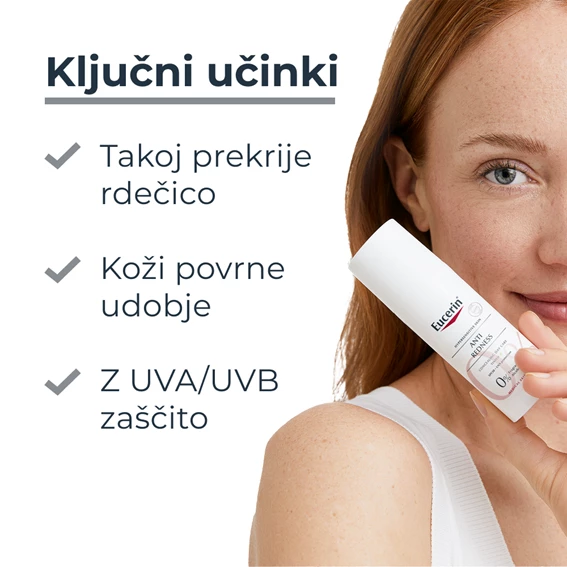 Eucerin Prekrivna dnevna krema proti rdečici ZF 25, 50 ml