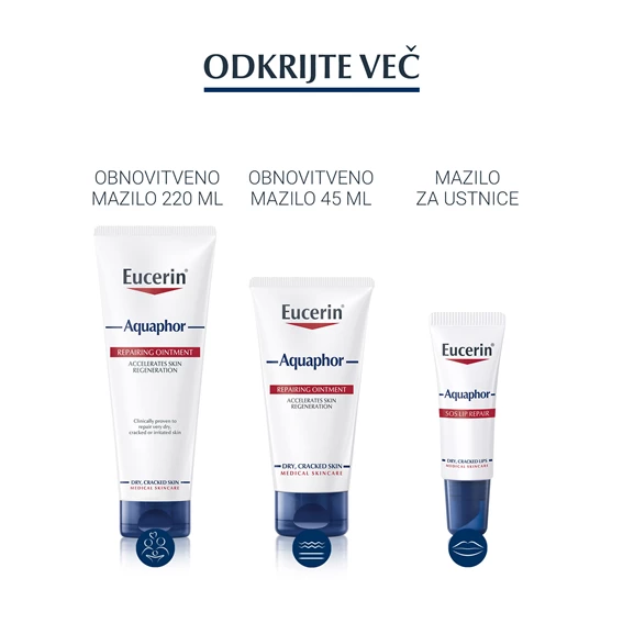Eucerin Aquaphor, mazilo za telo v spreju, 250 ml