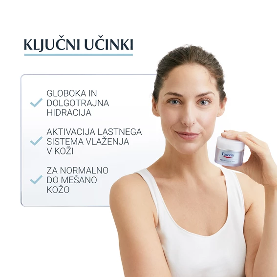 Eucerin AQUAporin Active vlažilna nega za normalno do mešano kožo, 50 ml