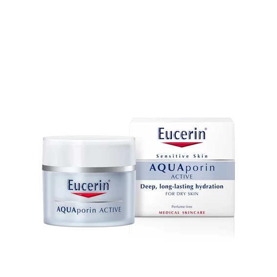 Eucerin AQUAporin Active vlažilna nega za suho kožo, 50 ml