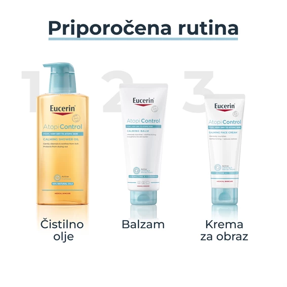 Eucerin AtopiControl čistilno olje, 400 ml