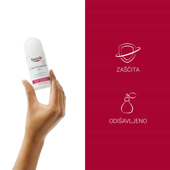 Eucerin Antitranspirant 48h roll-on, 50 ml