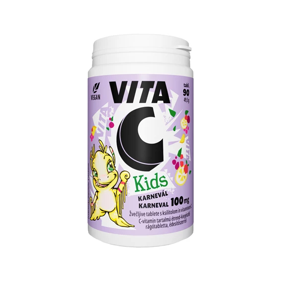 Vita C Kids Vitabalanc, 90 žvečljivih tablet