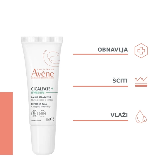 Avène Cicalfate+ obnavljajoči balzam za ustnice, 10 ml