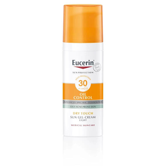 Eucerin Sun Oil Control Dry Touch kremni gel za zaščito obraza ZF 30, 50 ml