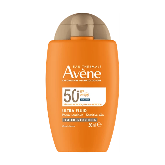 Avène Sun obarvani ultra fluid za zaščito pred soncem za obraz ZF 50+, 50 ml