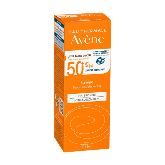 Avène Sun nevidna krema zelo visoka zaščita pred soncem ZF50+, 50 ml