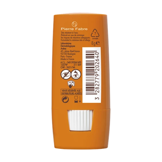 Avène Sun zelo visoka zaščita stik za občutljiva področja ZF50+, 8 g