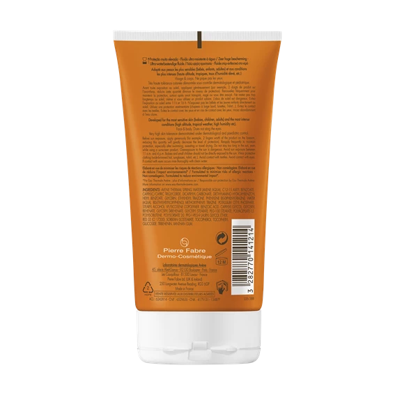 Avène Sun Intense Protect fluid zelo visoka zaščita ZF50+, 150 ml