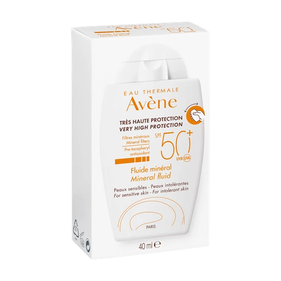 Avène Mineralni fluid SPF 50+, 40 ml