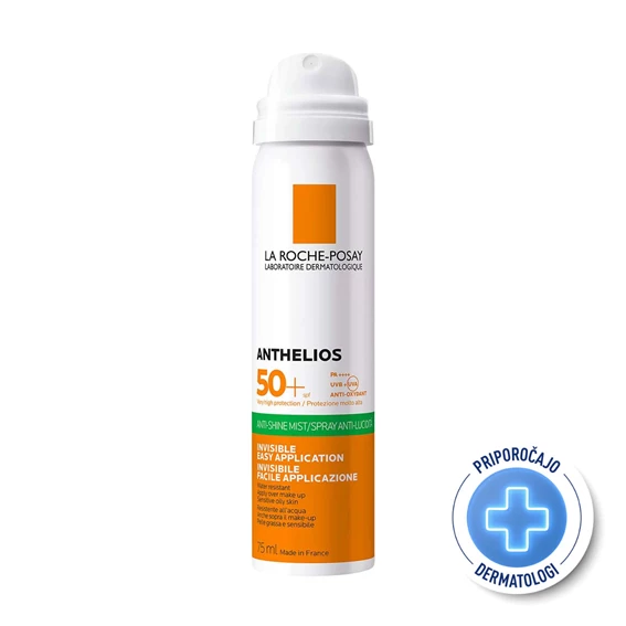 LRP Anthelios nevidna meglica proti mastnemu lesku ZF 50+, 75 ml