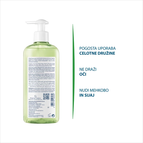 Ducray Extra Doux šampon, 400 ml