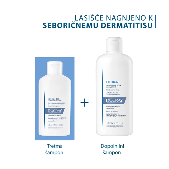Ducray Kelual DS tretma šampon proti prhljaju, 100 ml