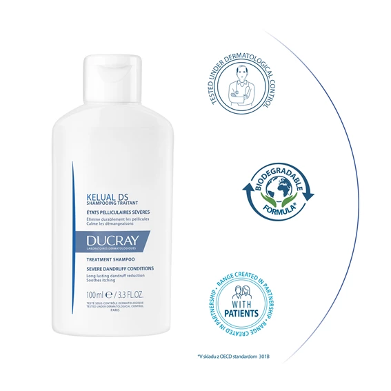 Ducray Kelual DS tretma šampon proti prhljaju, 100 ml