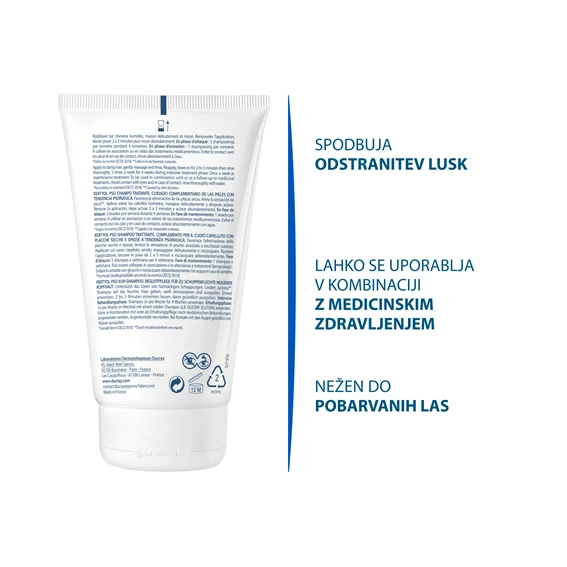  Ducray Kertyol PSO šampon, 125 ml 