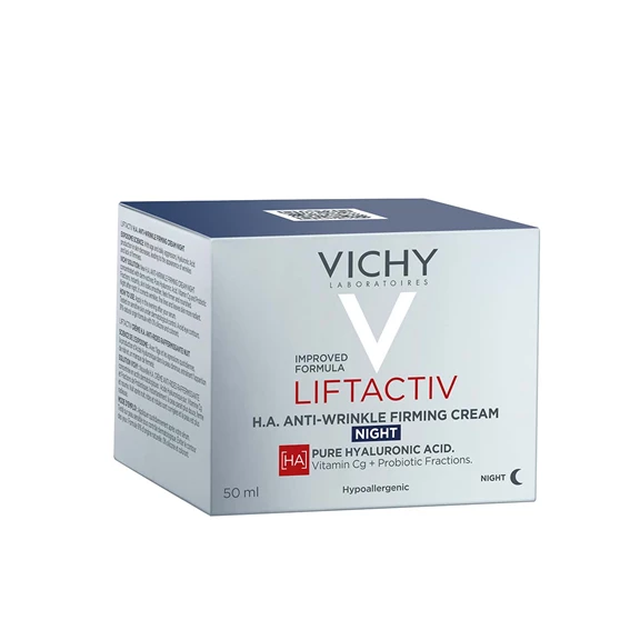 Vichy Liftactiv Supreme, nočna krema za obraz proti gubam, 50 ml