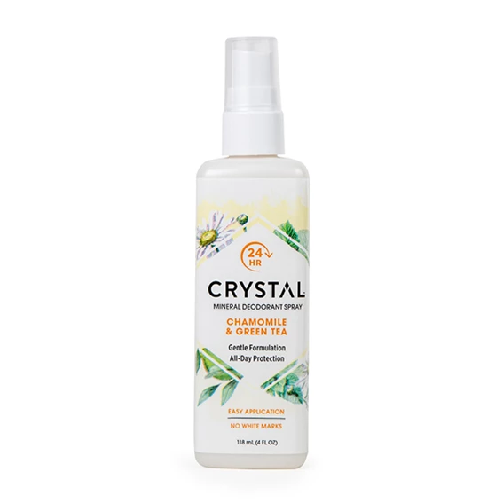 Crystal razpršilo kamilica in zeleni čaj, 118 ml