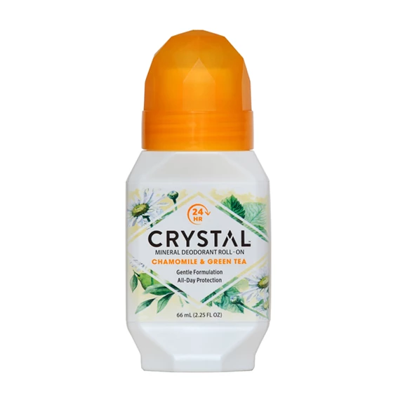 Crystal roll-on kamilica in zeleni čaj, 66 ml