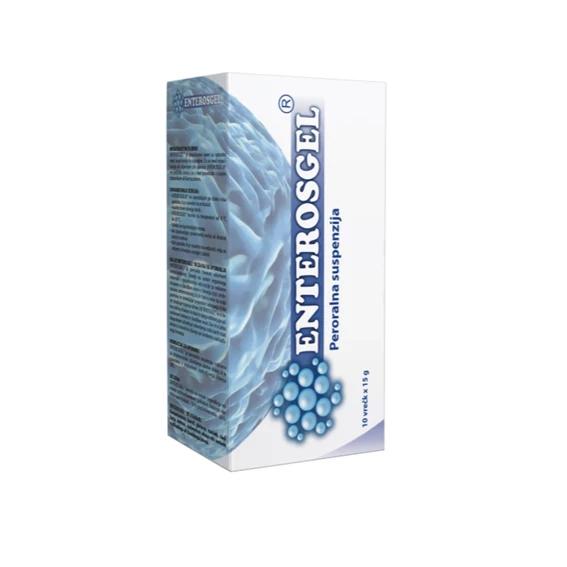 Enterosgel gel, 10 vrečk po 15 g